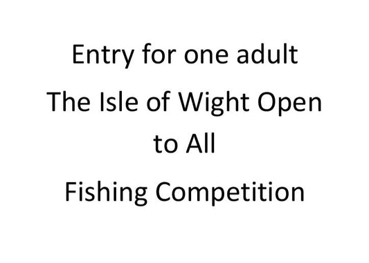 Entry to Fishing Comp