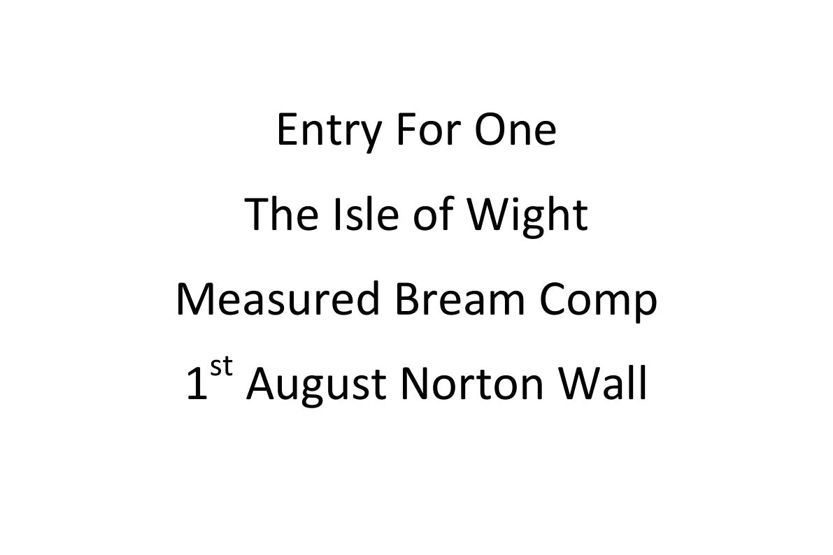 Entry to Fishing Comp